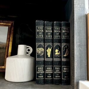 Vintage 1994 The book of Life Set coffee table books bible history hardcover﻿﻿